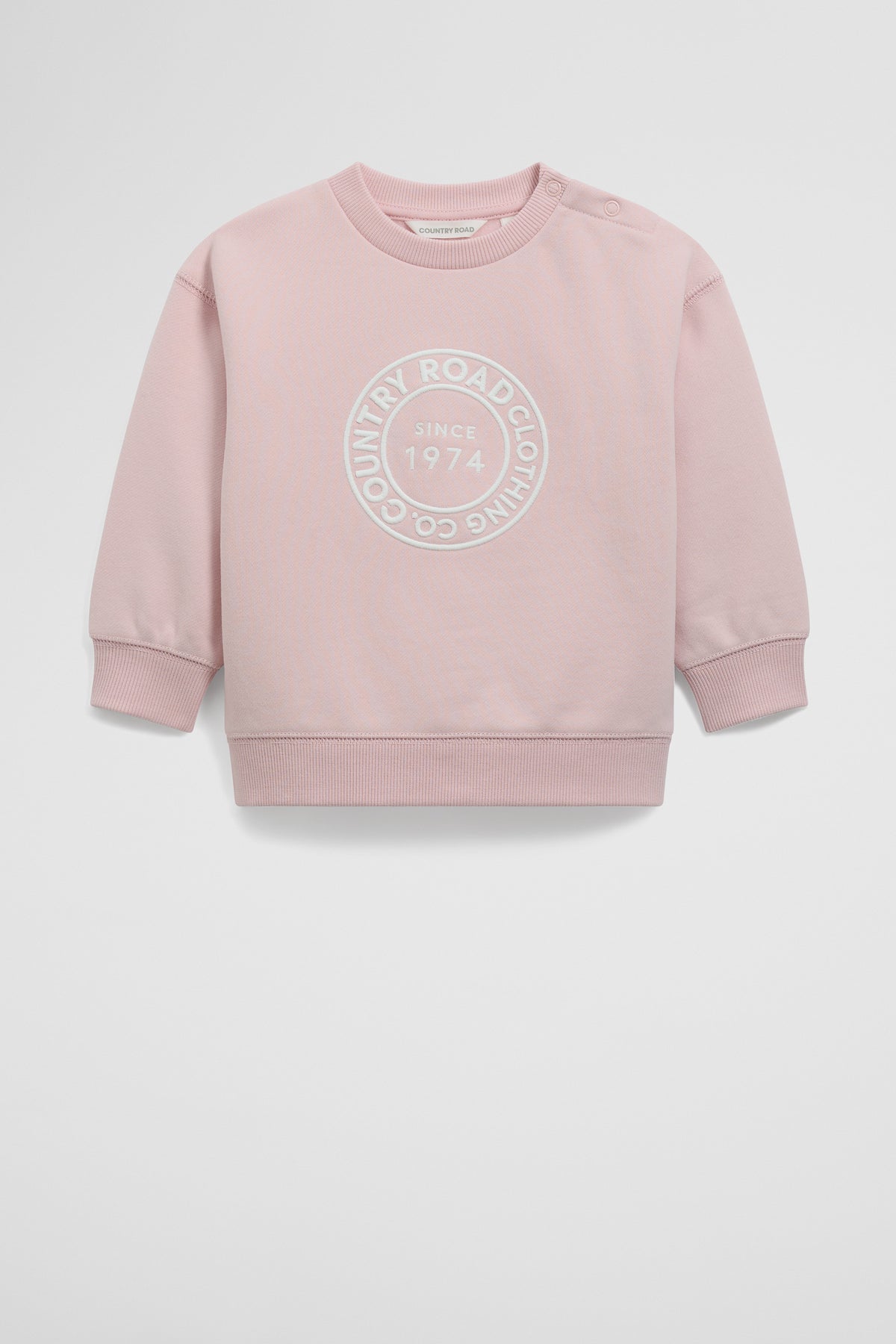 Oversized Circle Logo Sweat