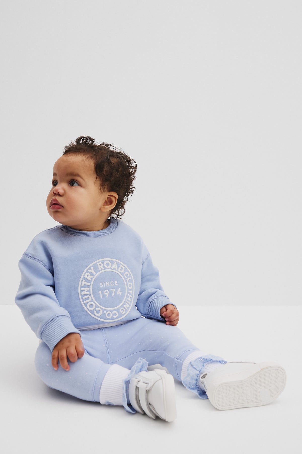 Oversized Circle Logo Sweat