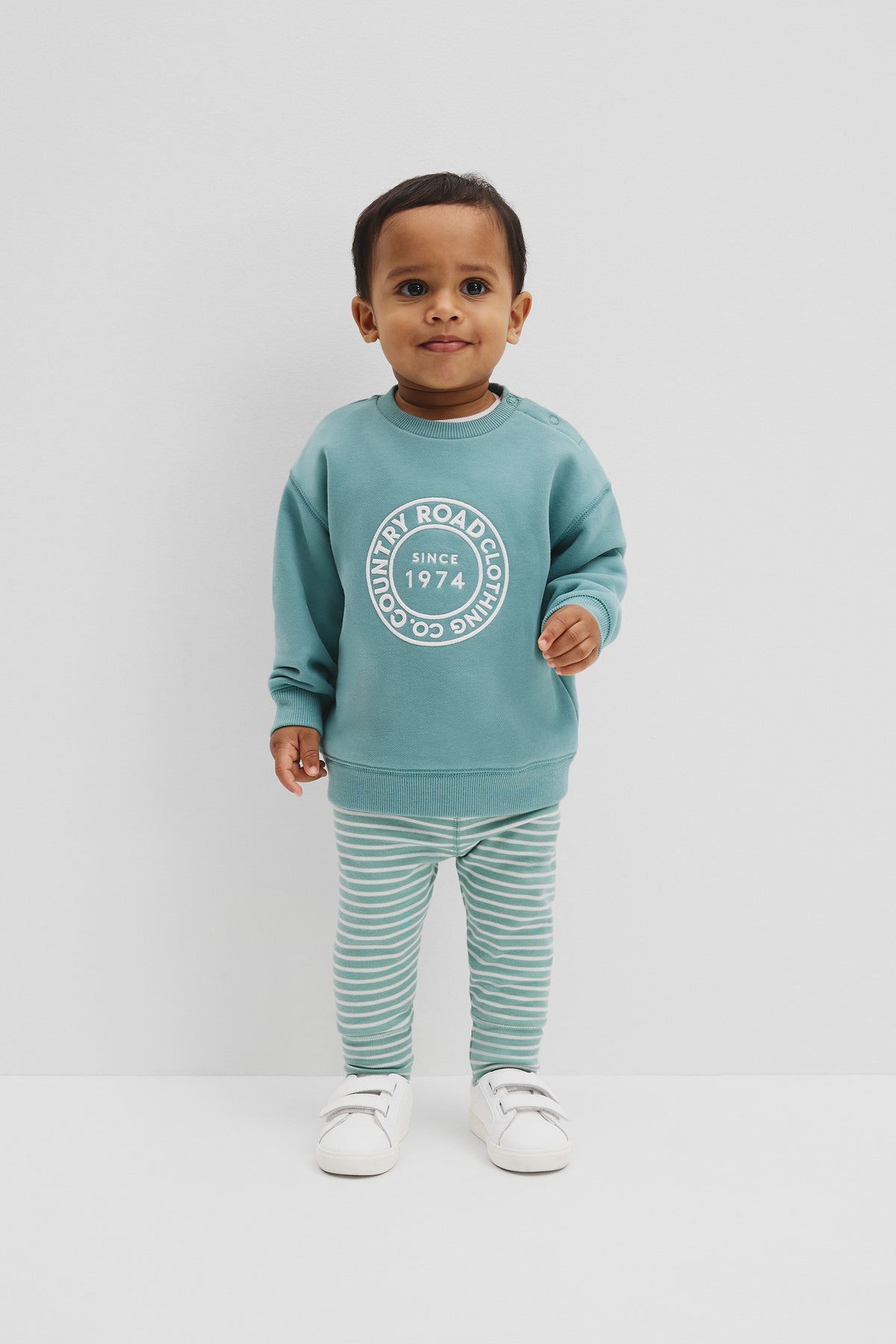 Oversized Circle Logo Sweat