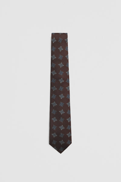 Silk Medallion Tie