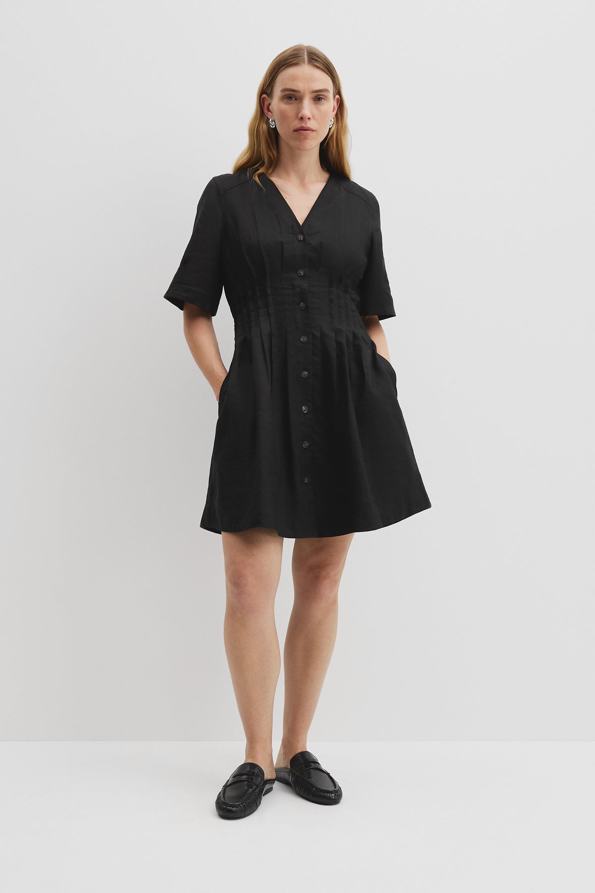 Fit And Flare Mini Dress