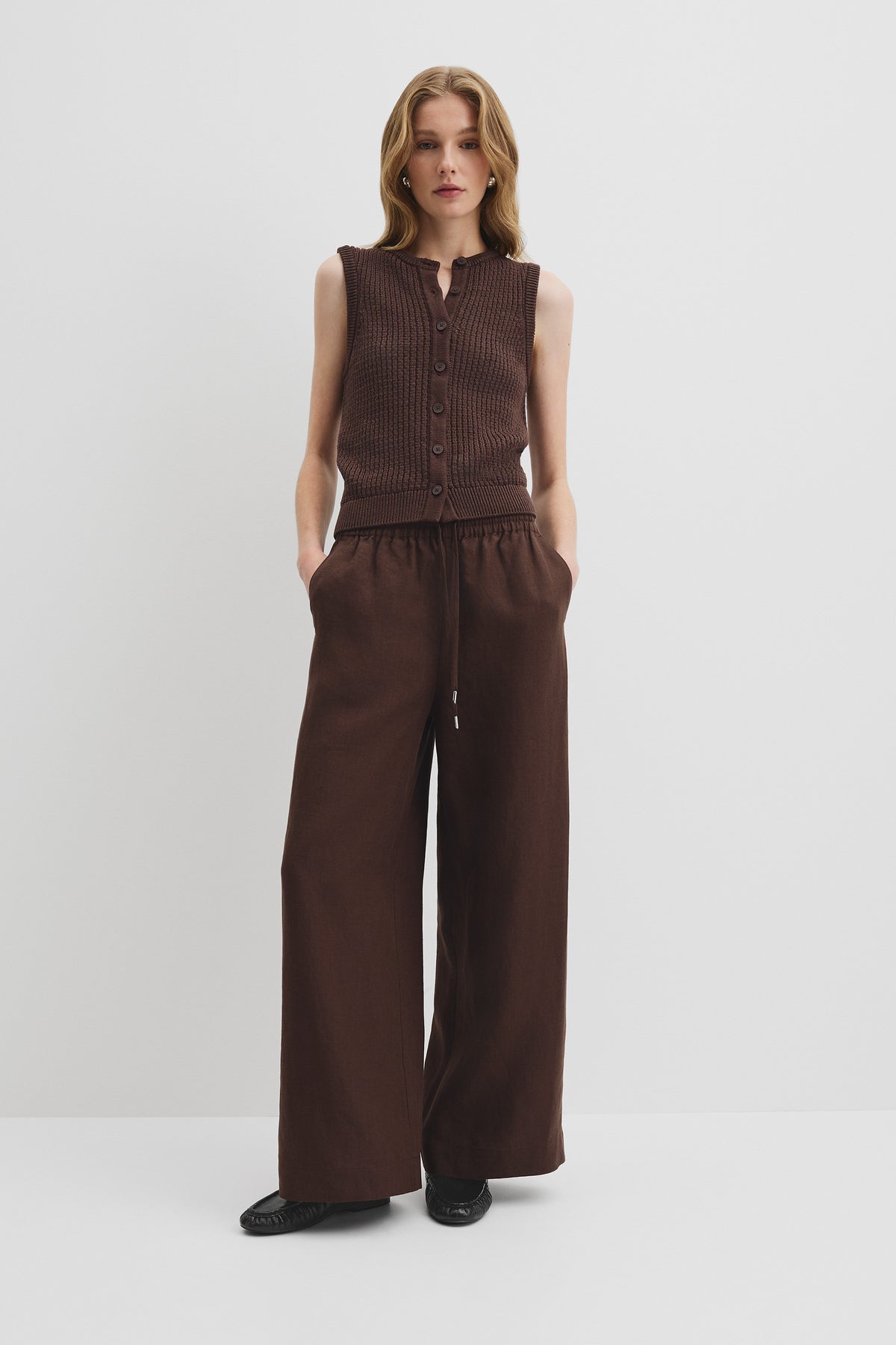 Pointelle Knit Tank