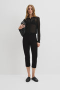 Sheer Knit Cardigan