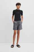 Geometric Board Short