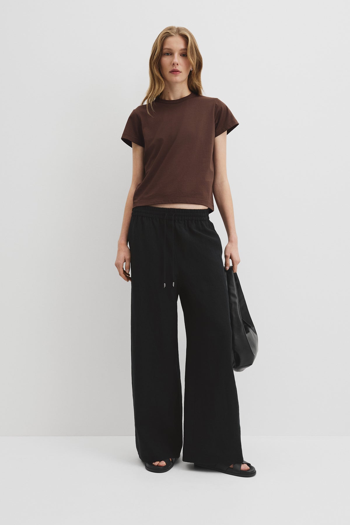 Organically Grown Linen Pull-On Pant