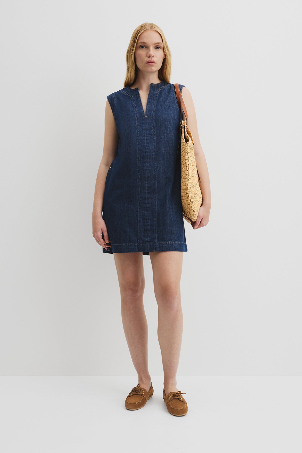 Denim Mini Dress