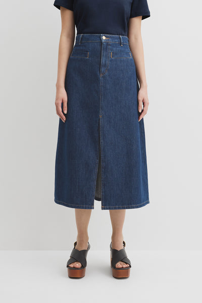 Split Midi Skirt