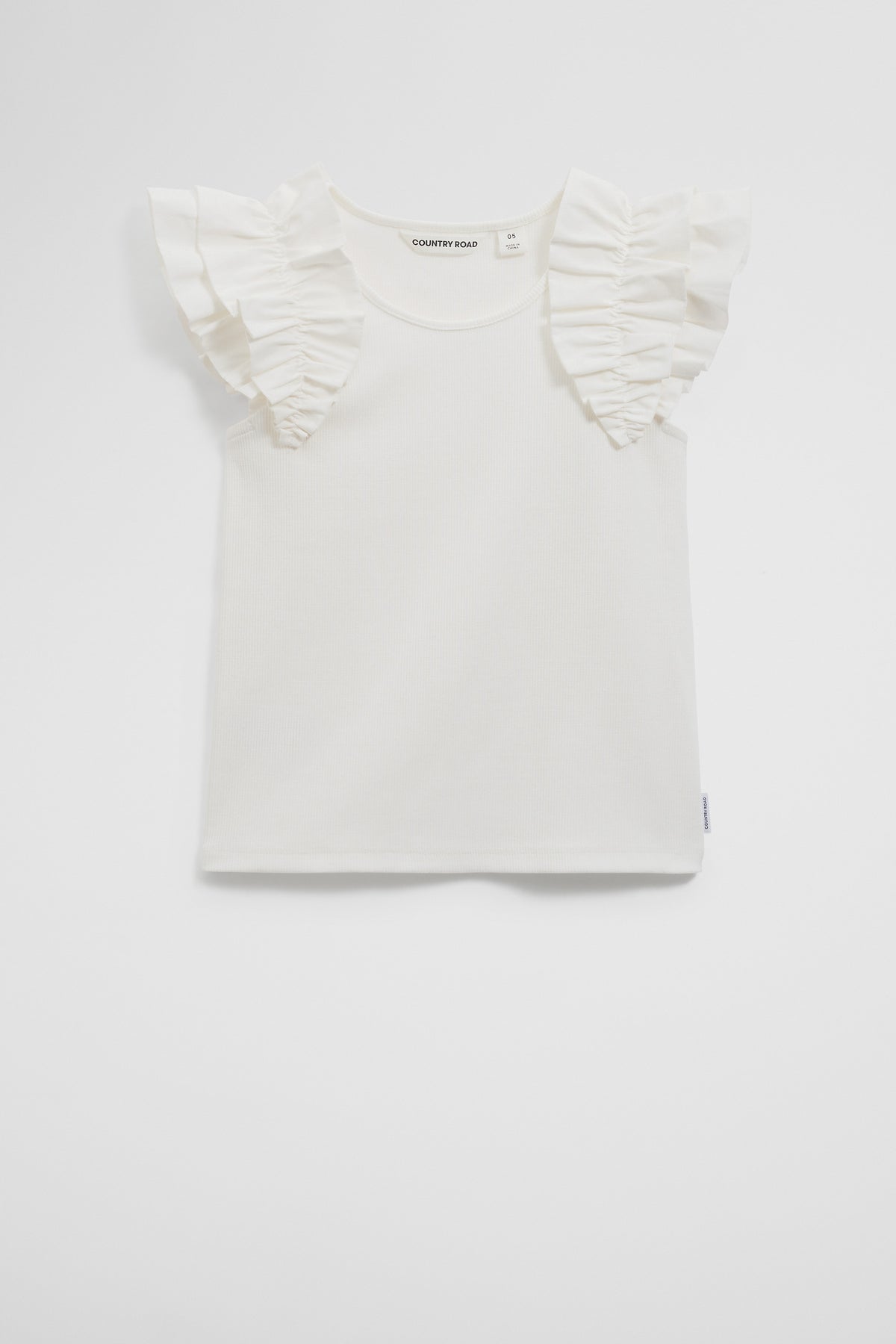 Ruffle Sleeve Tank