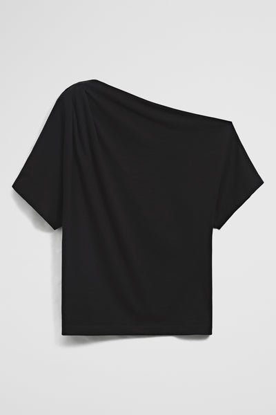 Australian Cotton One Shoulder T-Shirt