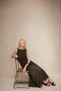 Boatneck Knit Dress