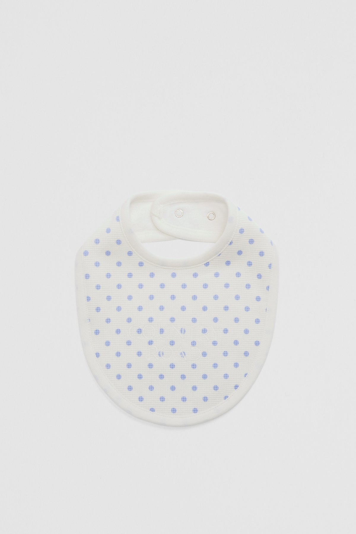 Organically Grown Cotton Waffle Bib