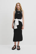 Teen Stripe Rib Tank Dress