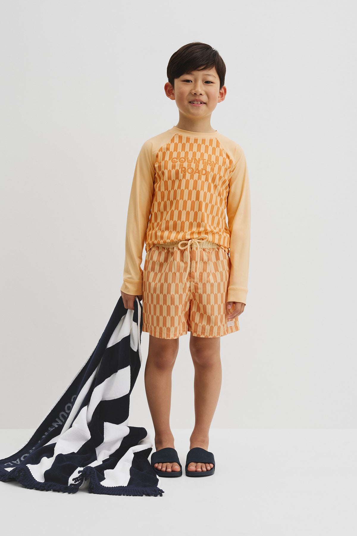 Geometric Logo Rash Vest