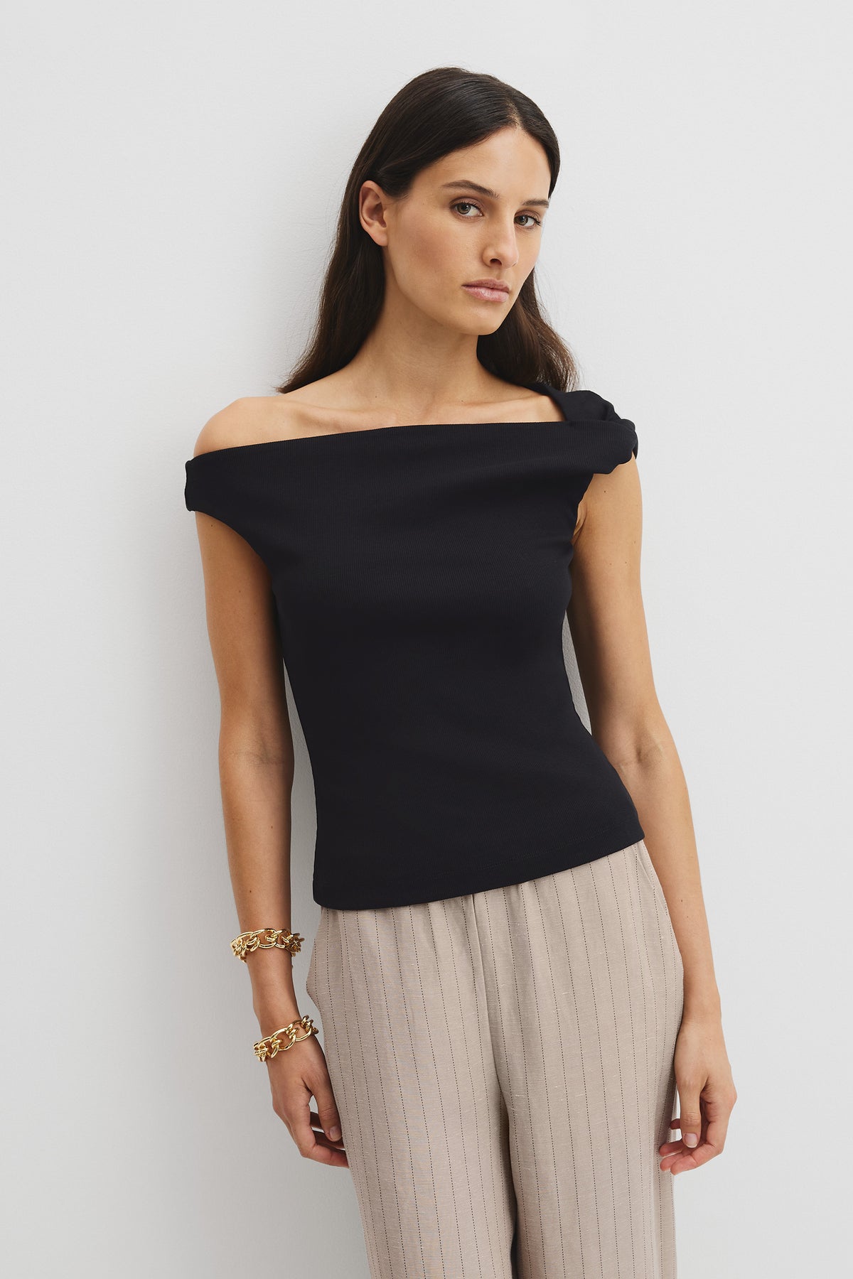 Twist Shoulder Top