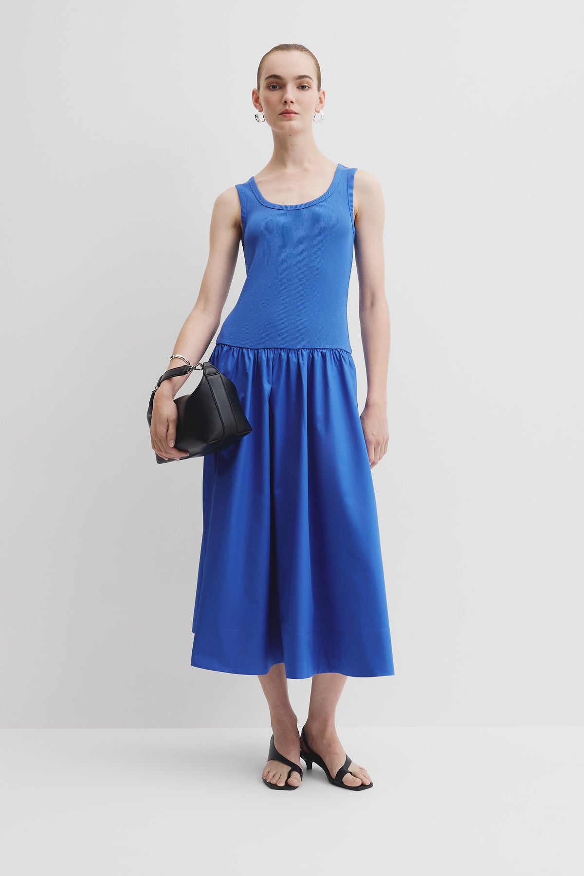 Spliced Tank Dress