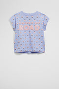 Organically Grown Cotton Sequin Logo T-Shirt