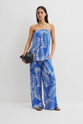 Print Cupro Bandeau