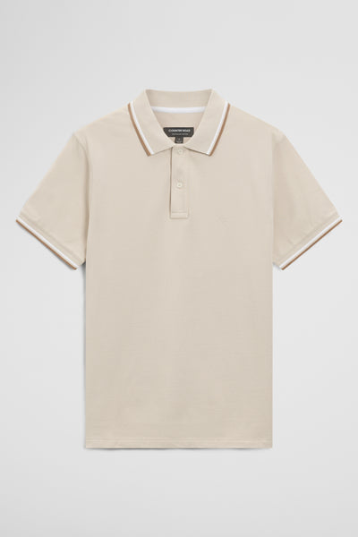 Australian Cotton Cr Logo Pique Polo