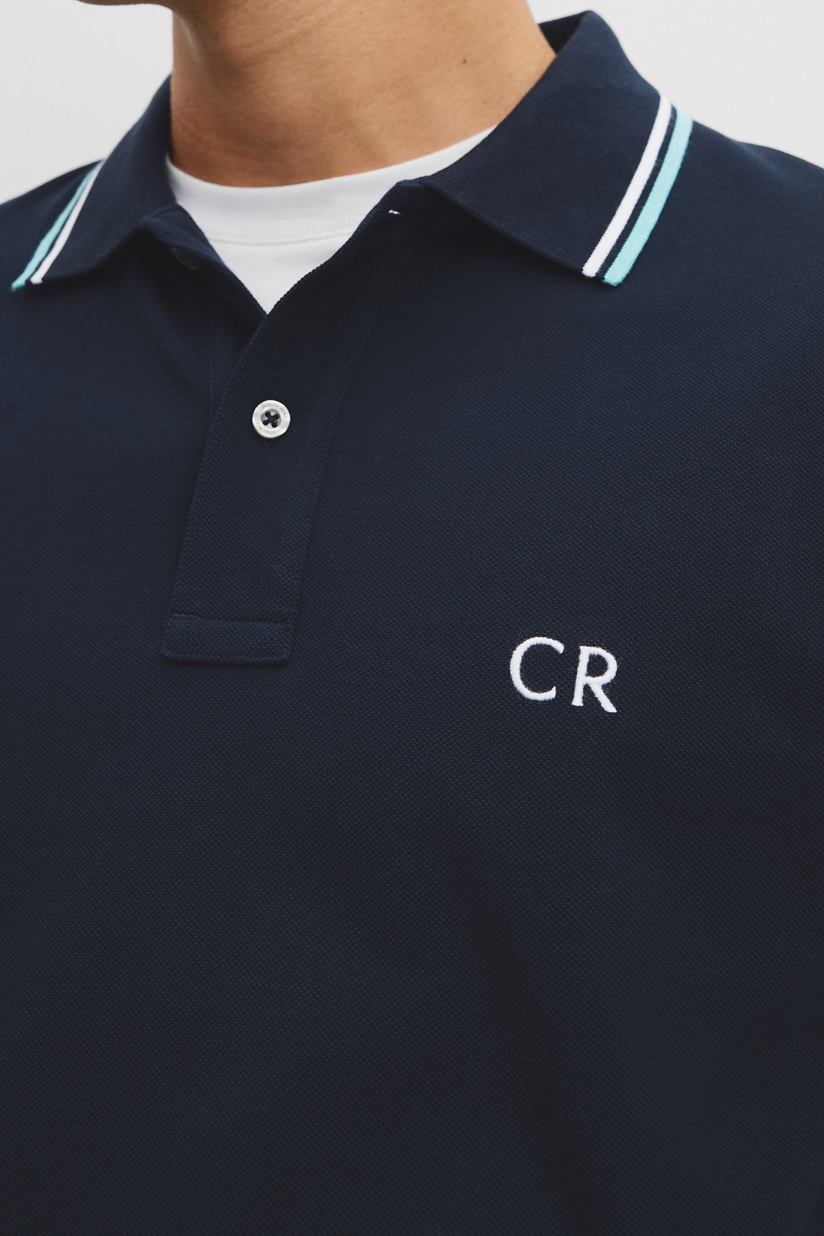 Australian Cotton Cr Logo Pique Polo