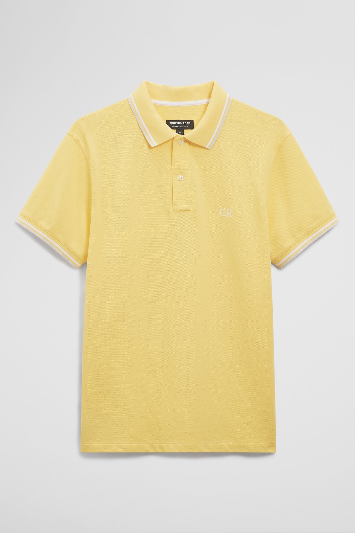 Australian Cotton Cr Logo Pique Polo