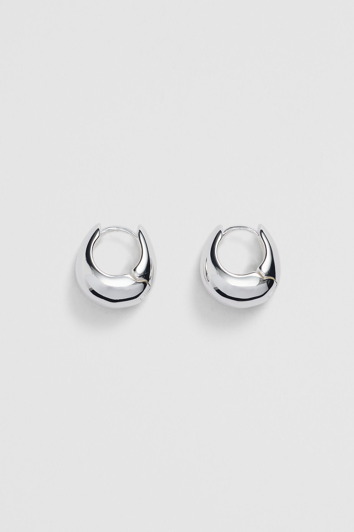 Small Bubble Hoop Earring