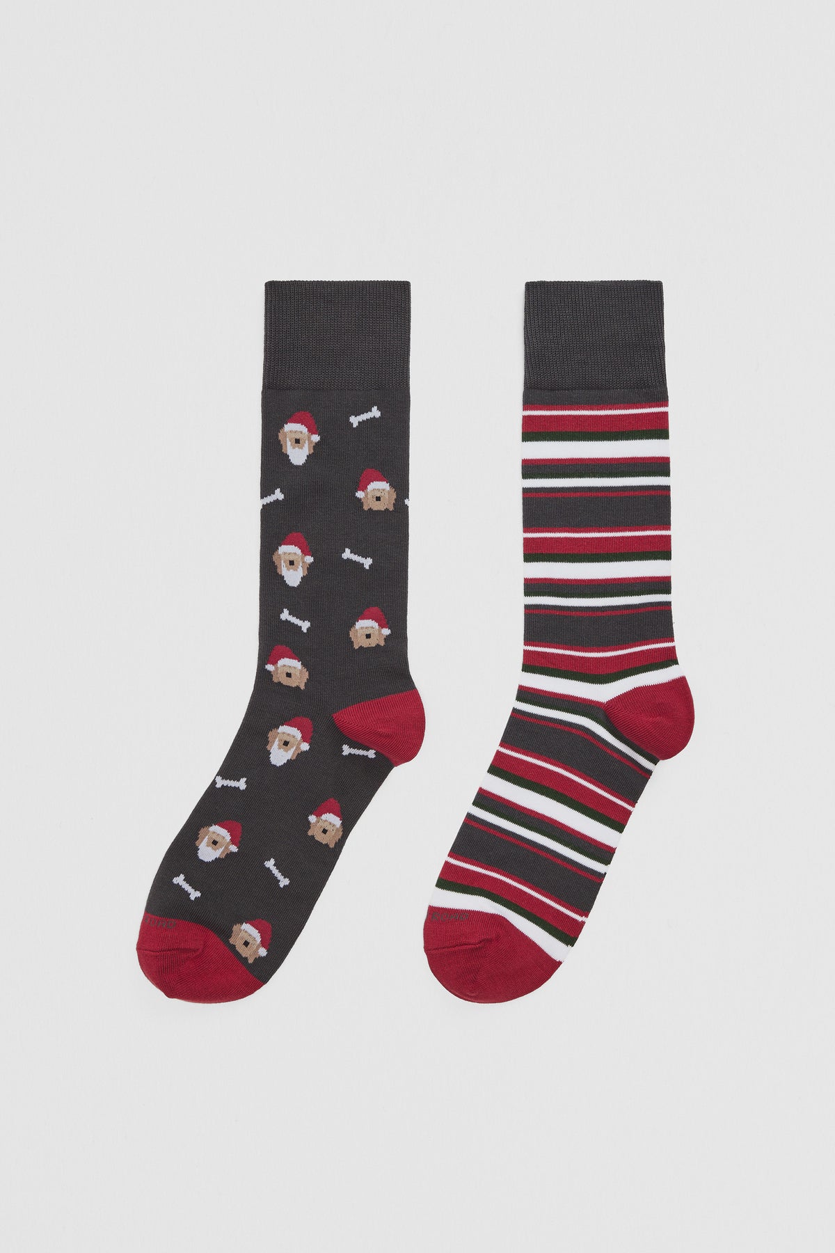 Australian Cotton Blend Christmas Sock Pack Of 2