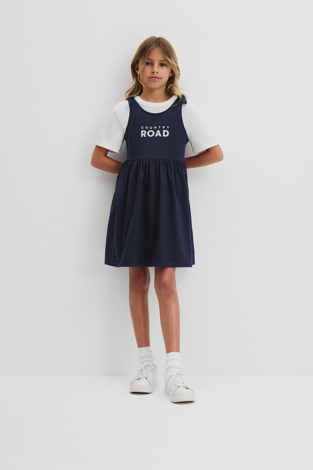 Tie Detail Jersey Dress