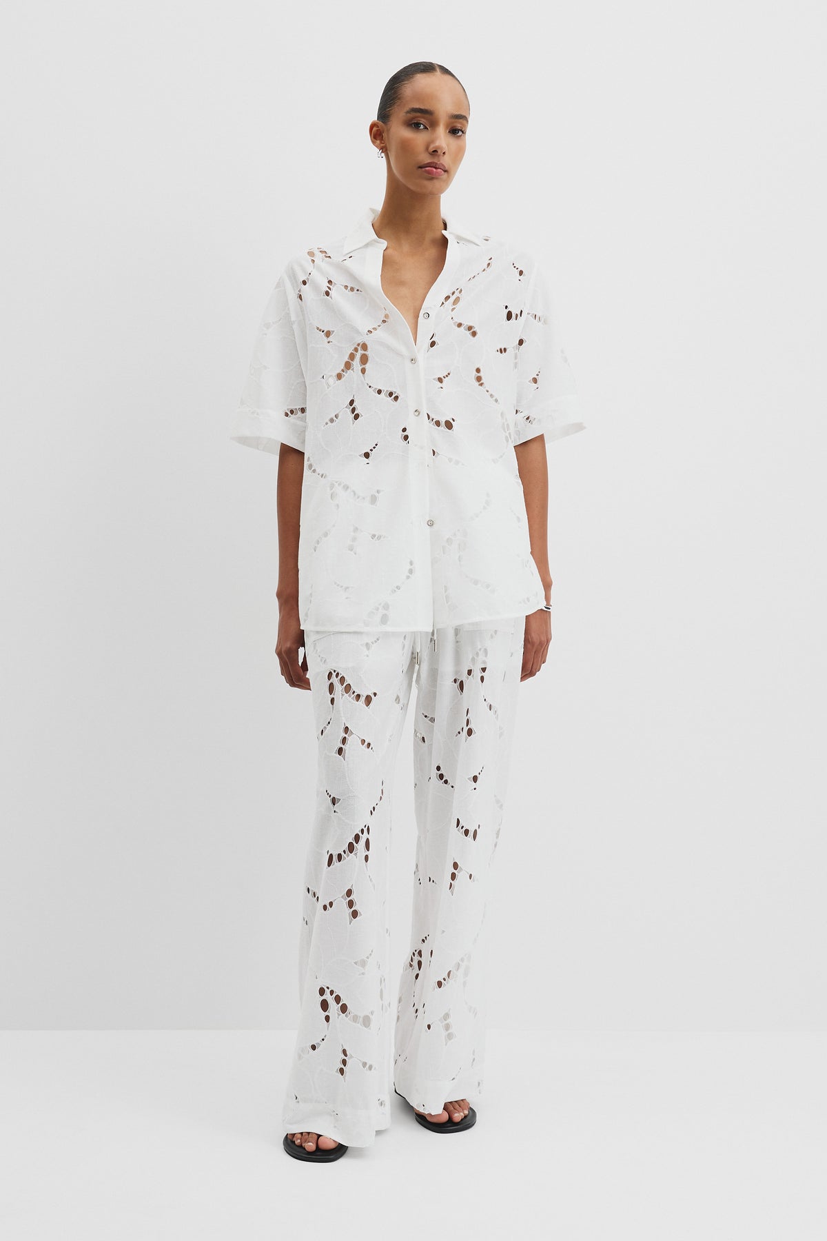 Lace Longline Shirt
