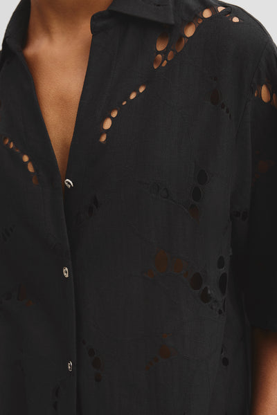 Lace Longline Shirt