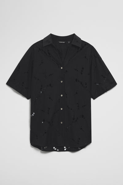 Lace Longline Shirt