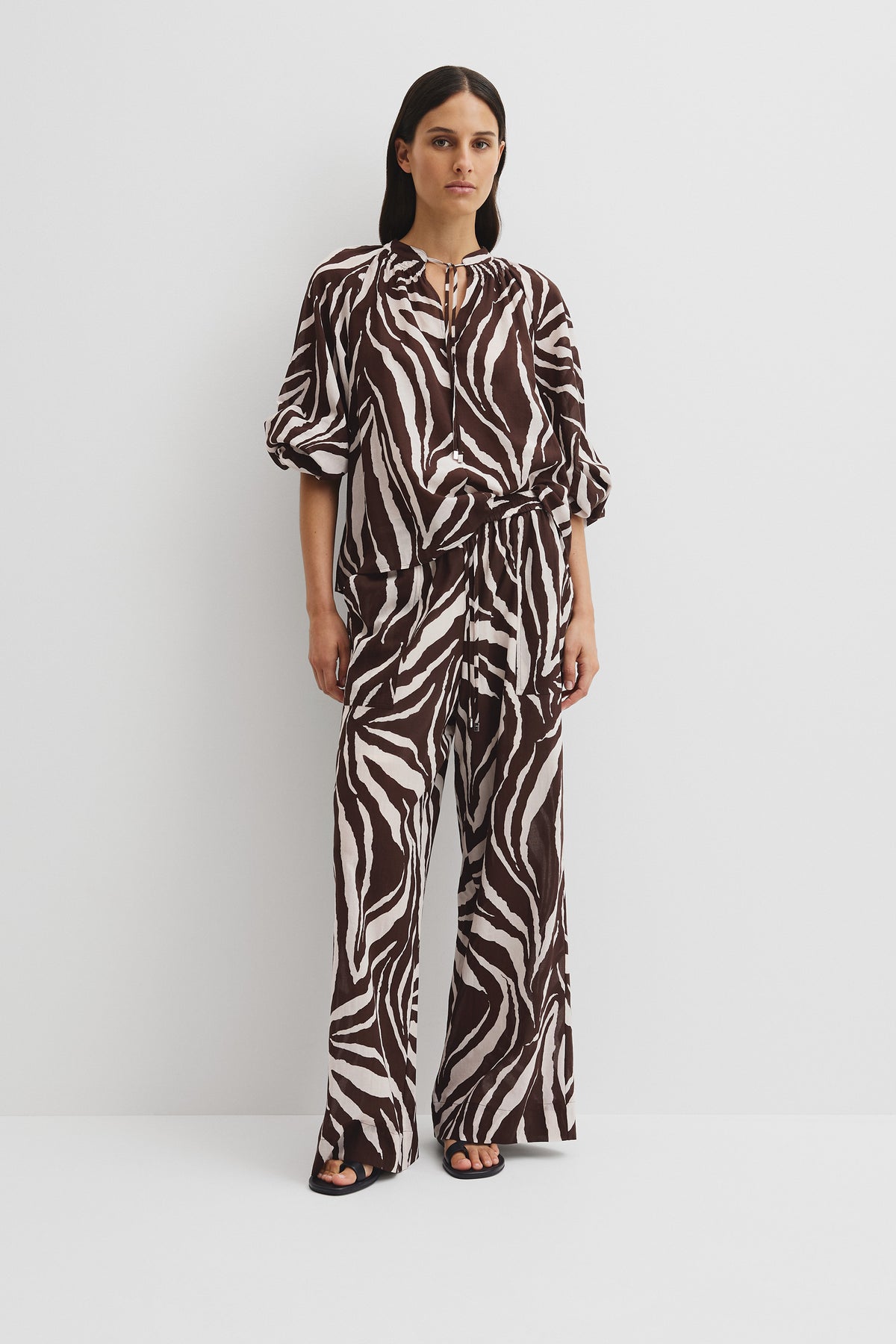 Print Pull On Pant