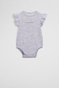 Frill Short Sleeve Cherry Bodysuit