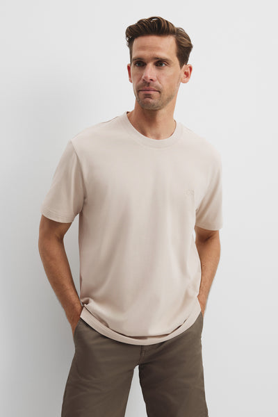Australian Cotton Cr Logo T-Shirt