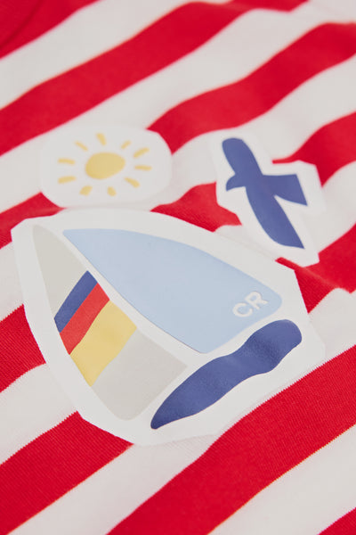 Stripe Boat T-Shirt