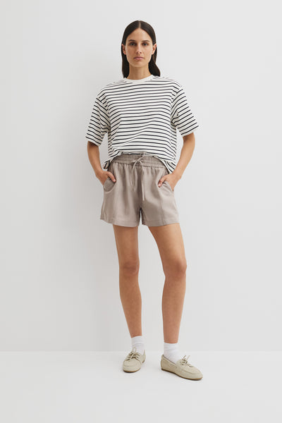 Panelled Short