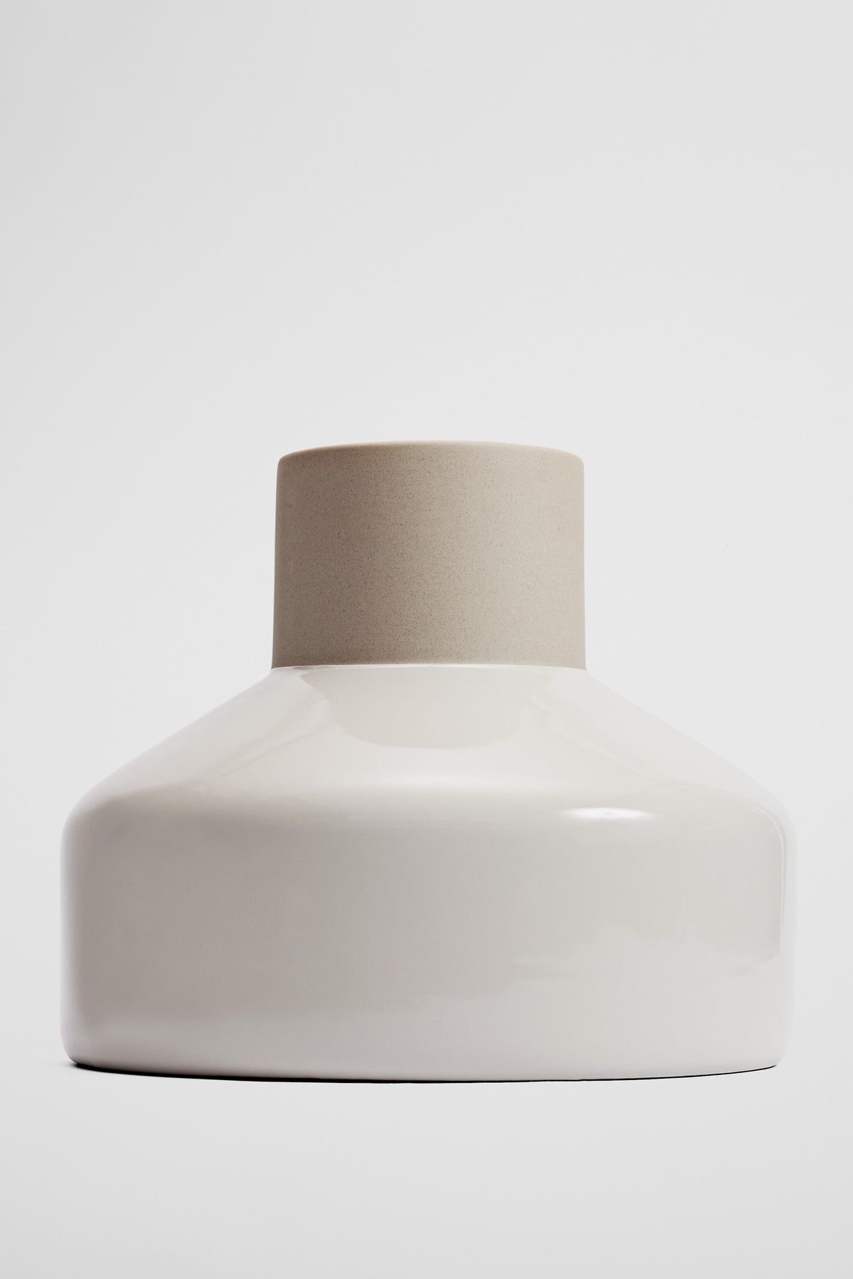Darce Wide Stoneware Vase