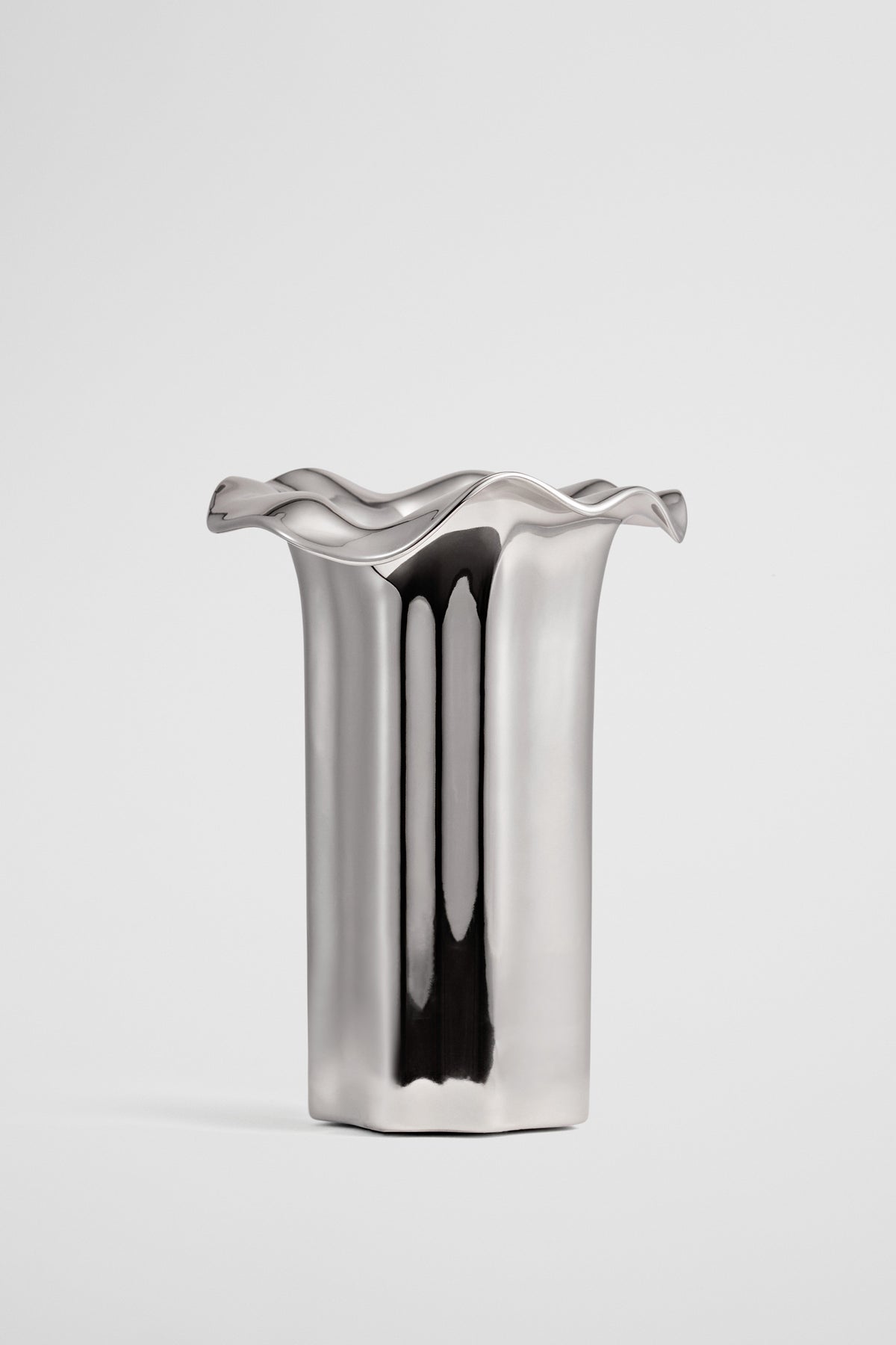 Celeste Medium Metallic Vase