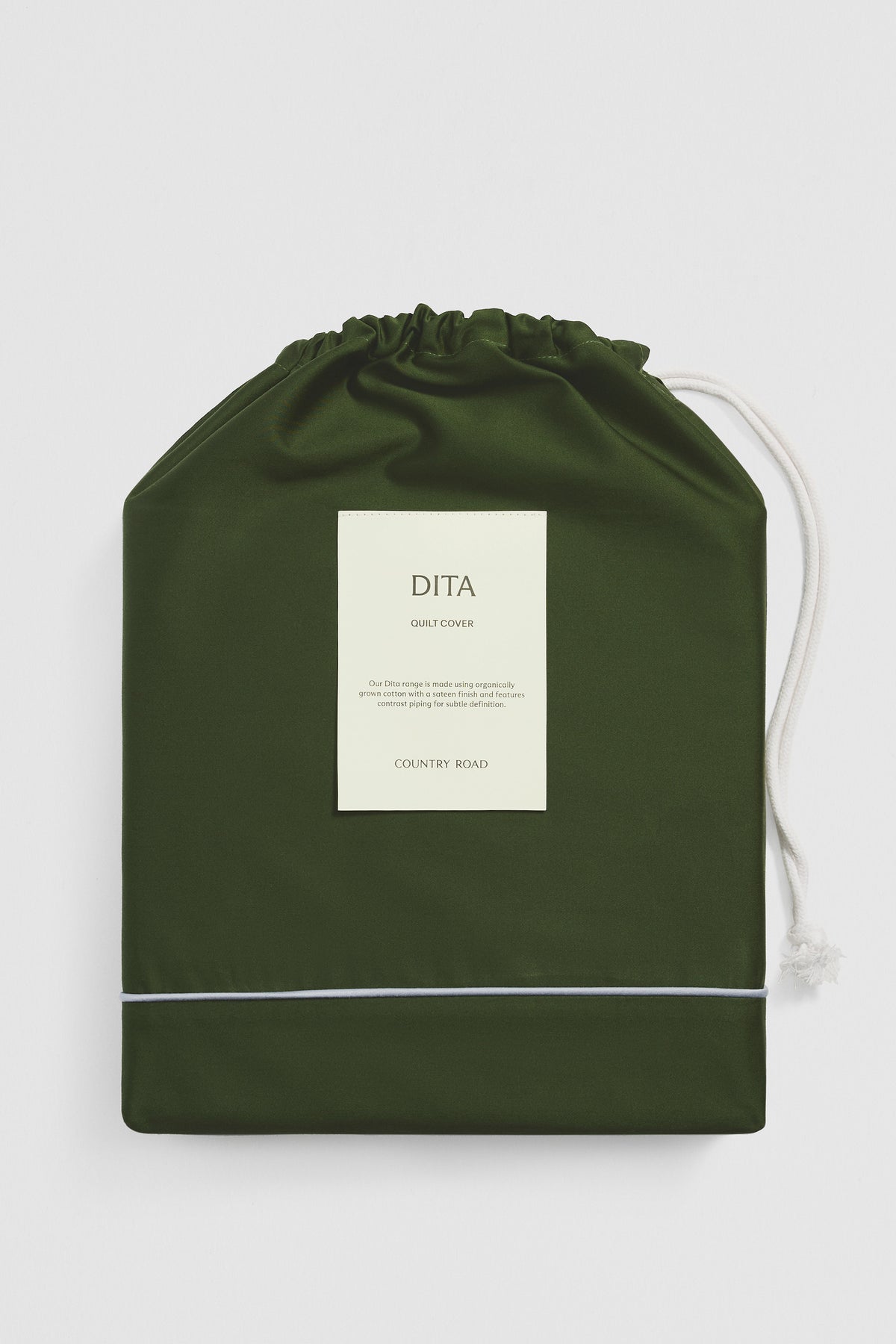 Dita Organically Grown Cotton Queen Quilt Cover
