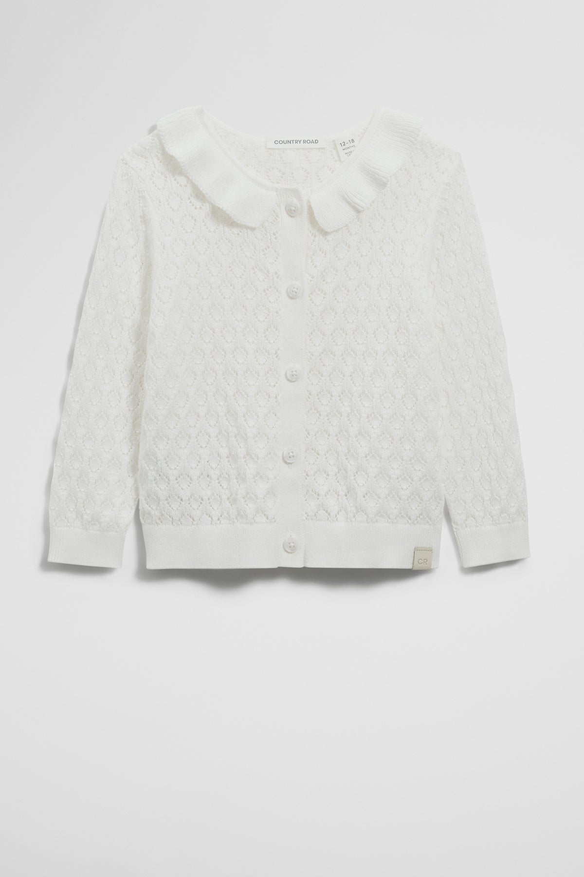 Frill Neck Cardigan