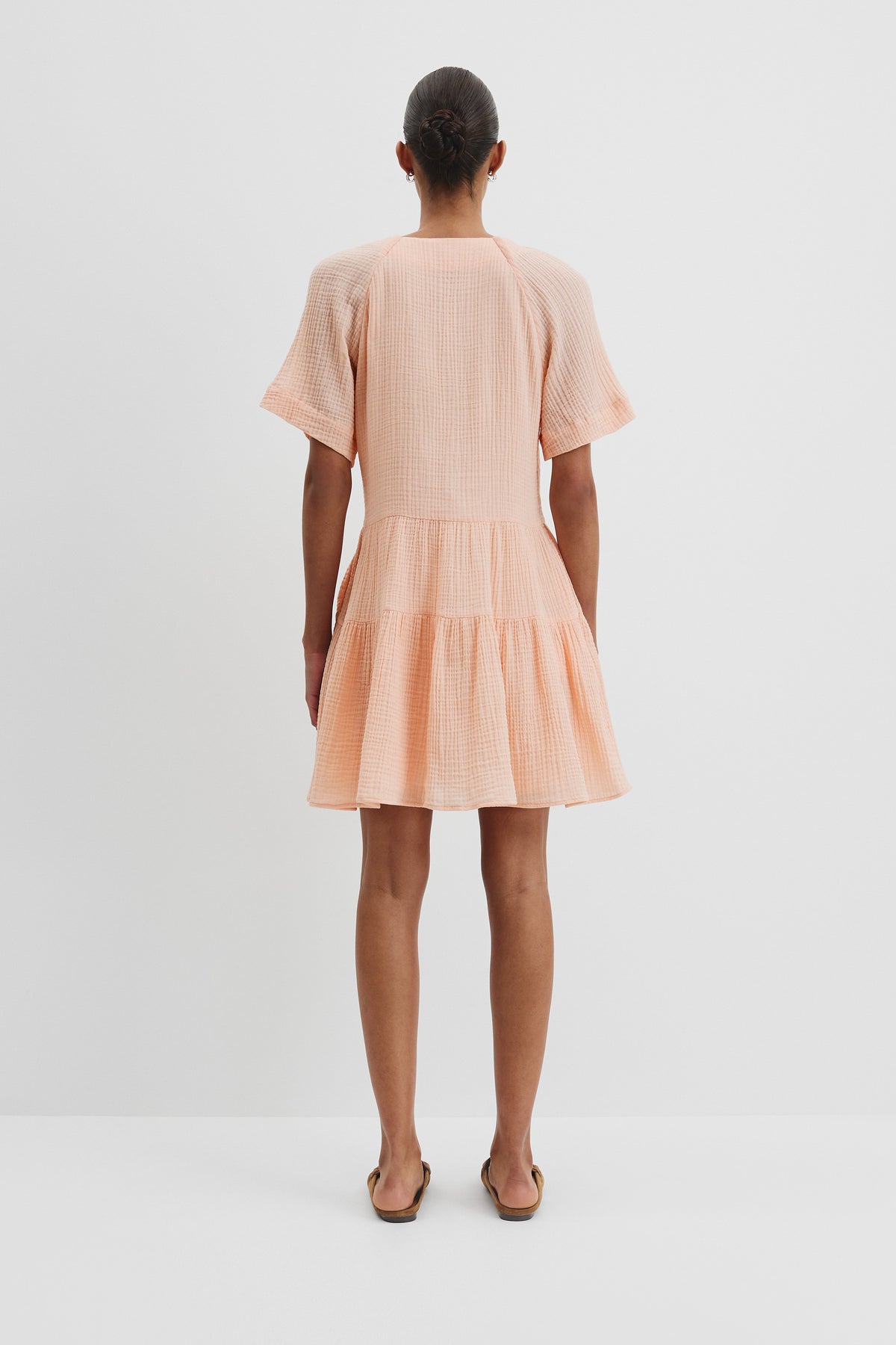 Tiered Mini Dress