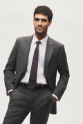 Single Breasted Wool Blend Jacket