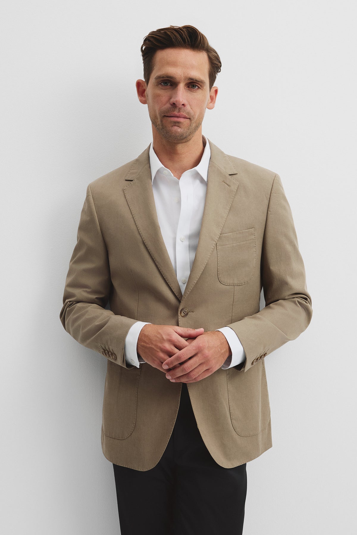 Regular Fit Tencel Blend Jacket