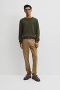 Australian Cotton Tapered Five Pocket Pant