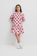 Drop Waist Long Sleeve Dress
