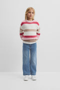 Striped Textured Knit