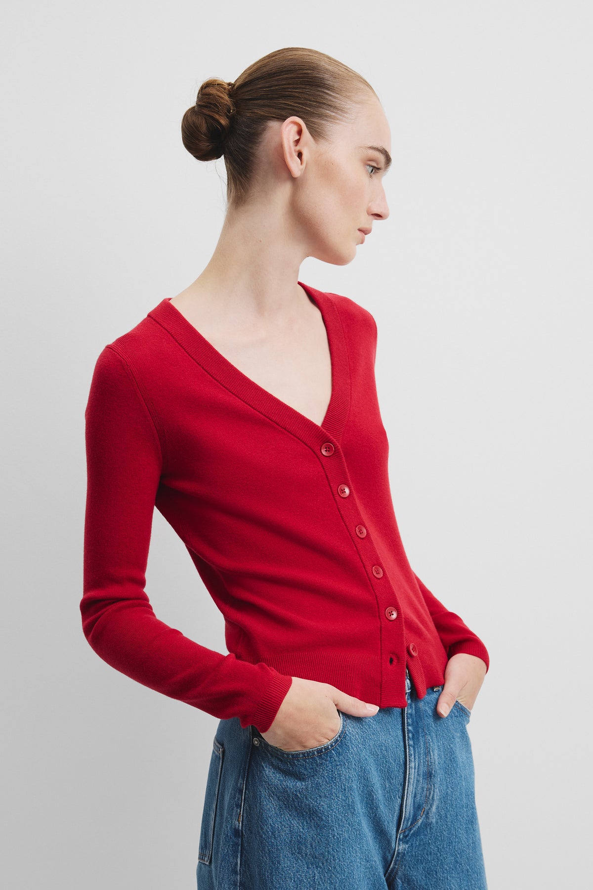 Wool Silk Cardigan