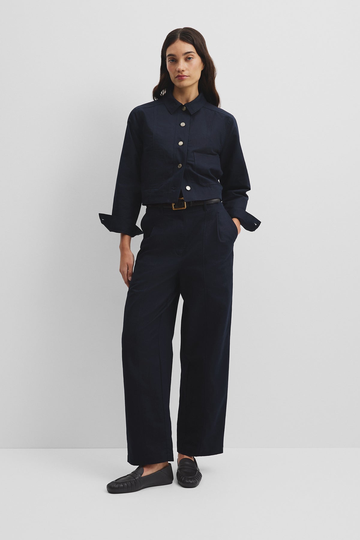 Australian Cotton Tapered Twill Pant