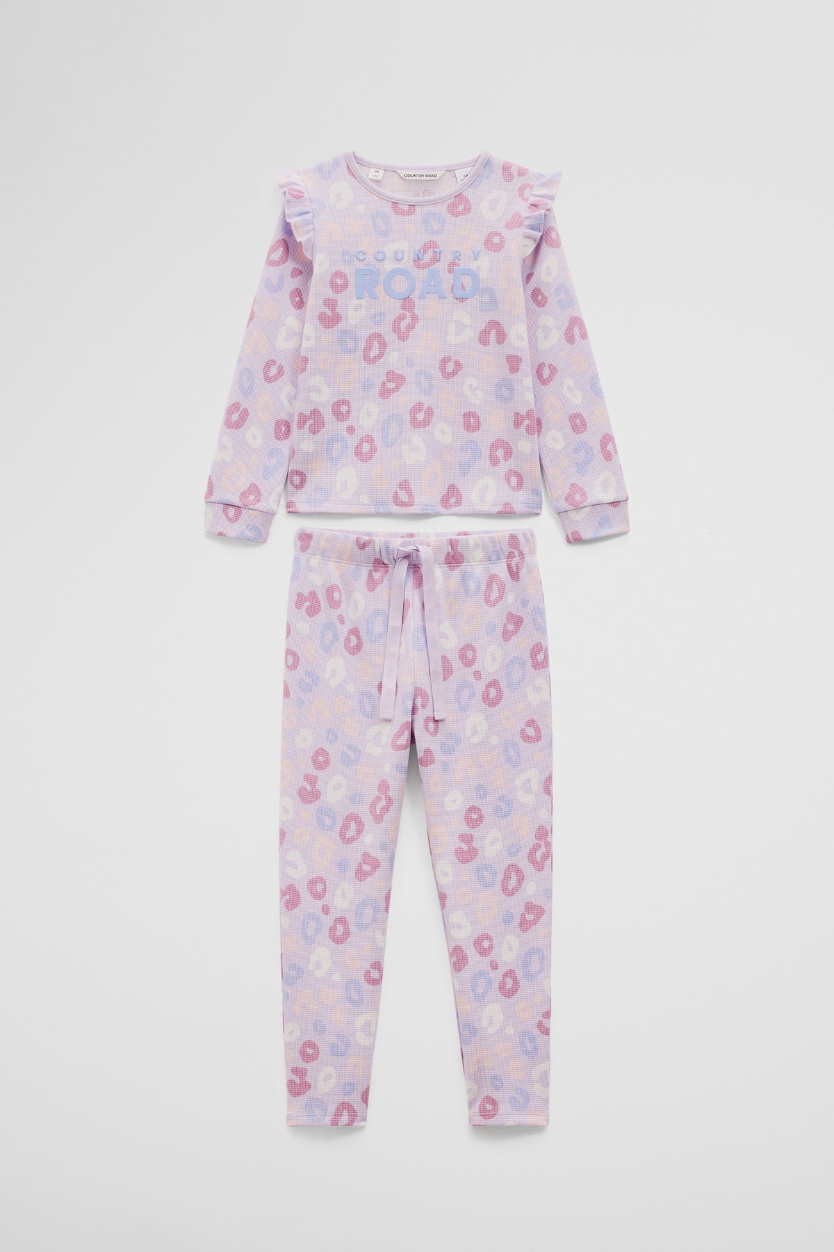 Australian Cotton Leopard Logo Pyjama Set