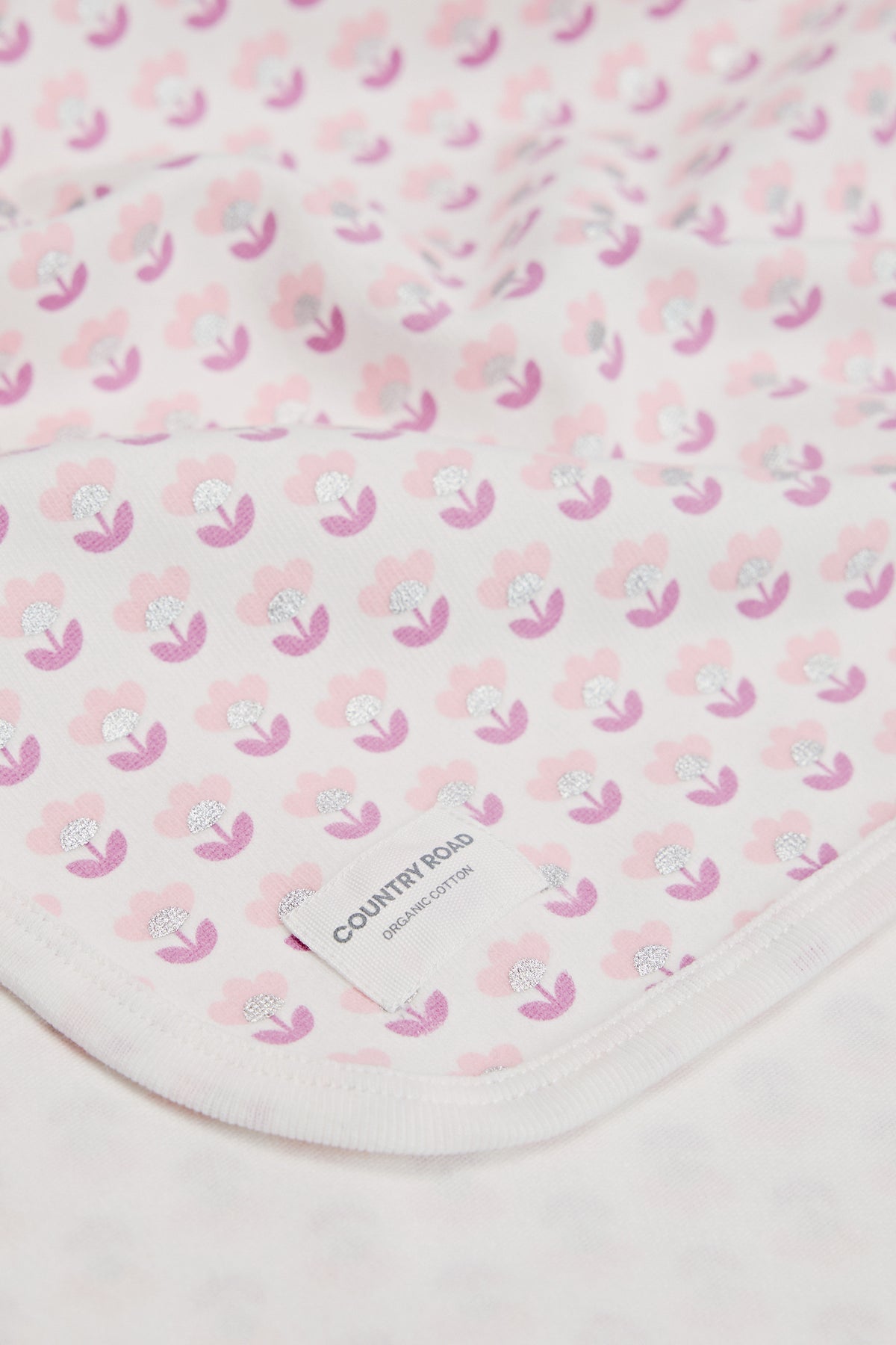 Organically Grown Cotton Blend Newborn Swaddle