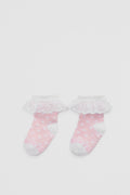 Heart Frill Socks